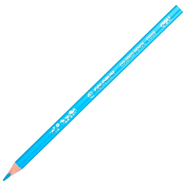 Карандаши цветные Deli EC00327 ColoRun, трехгранный профиль, тополь, 24 цвета, картонный тубус