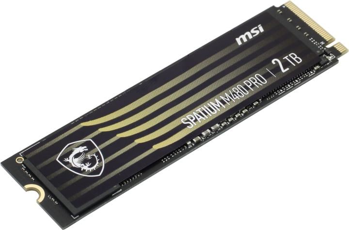 SSD 2 Tb M.2 2280 M MSI <SPATIUM M480 PRO NVMe  M.2  2TB>