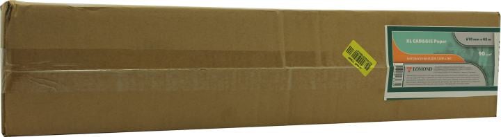 Бумага Lomond 1202011 рулон 24" A1 610 мм х 45 м, 90 г/м?, матовая, для струйной печати