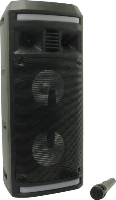 Dialog Oscar AO-12 1.0, 30W RMS, Караоке с микрофоном, BT+FM+USB+SD+LED