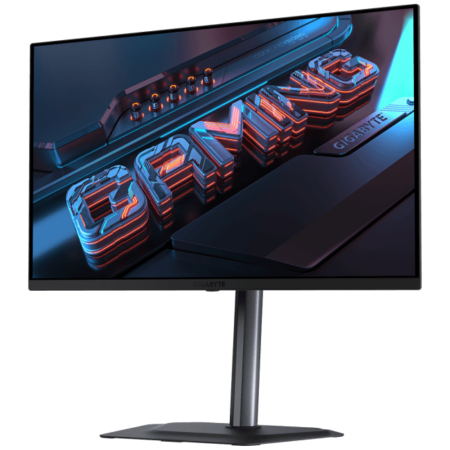 Монитор Gigabyte 26.5" MO27Q2A черный QD OLED LED 16:9 HDMI M/M матовая HAS Piv 1500000:1 1000cd 178гр/178гр 2560x1440 280Hz G-Sync FreeSync Premium Pro DP Quad 2K (1440p) USB 6.09кг