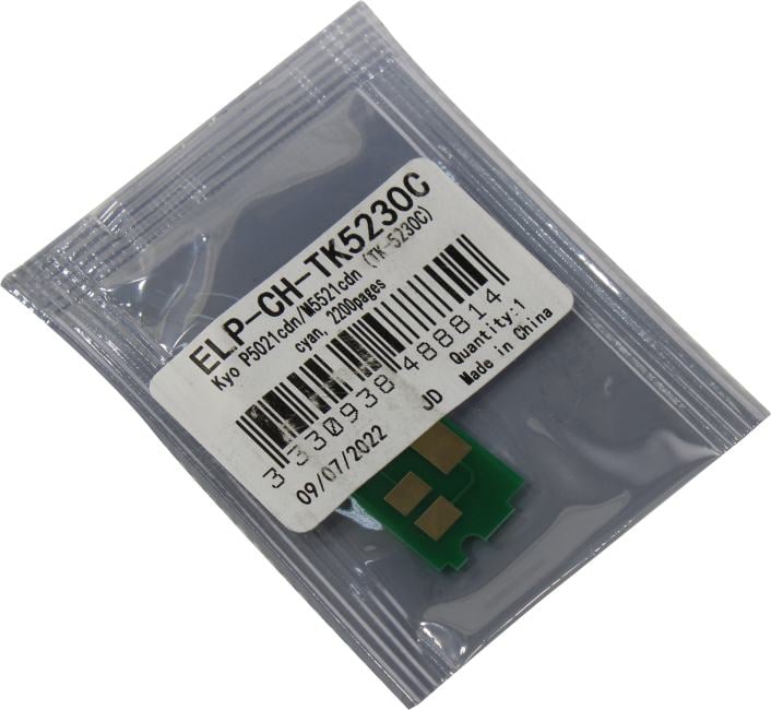 Чип <ELP-CH-TK5230C> Cyan  для  Ecosys  P5021cdn/M5521cdn 2.2K