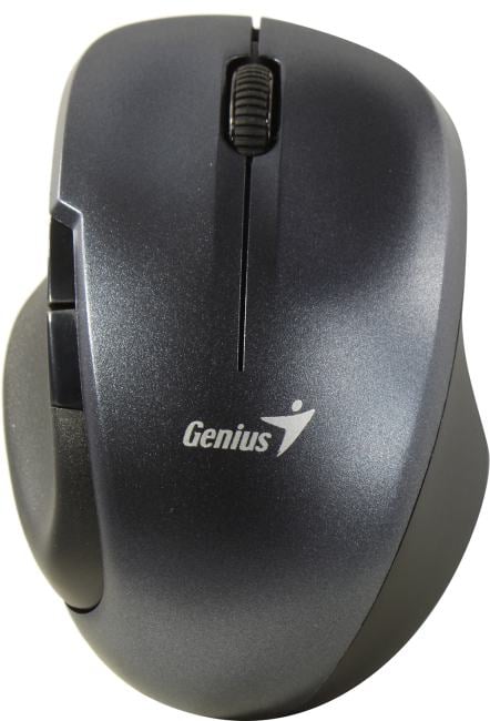 Мышь беспроводная Genius Ergo 8200S серый, 1200 dpi, радиоканал, USB, кнопки - 5