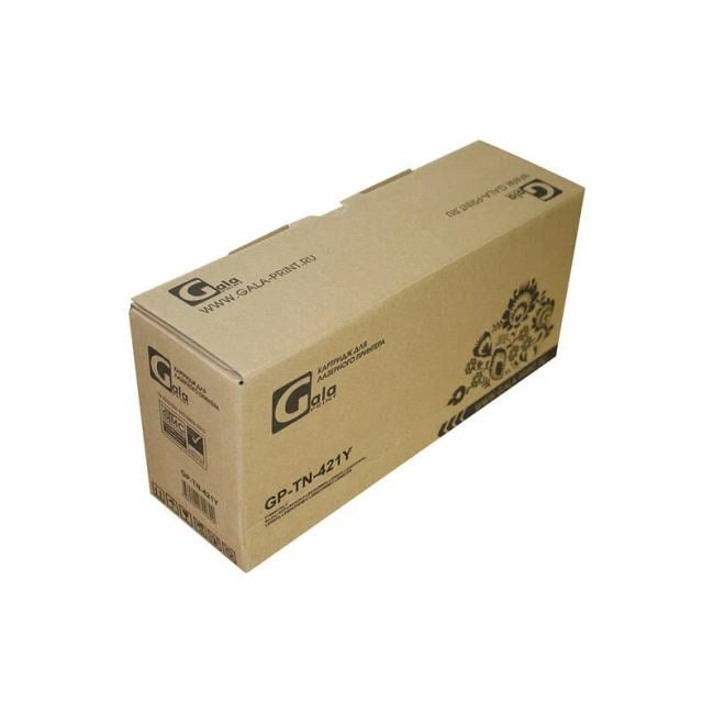 Картридж GalaPrint GP-TN-421Y для принтеров Brother DCP-L8410/DCP-L8410CDW/HL-L8260/HL-L8260CDW/HL-L8360/HL-L8360CDW/MFC-L8690CDW/MFC-L8900CDW Yellow 1800 копий