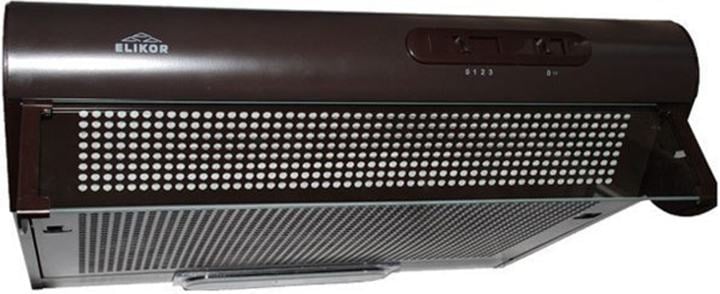 КВ II М-290-60-163 Вытяжка козырьк Elikor Davoline 60П-290-П3Л коричневый управление: ползунковое