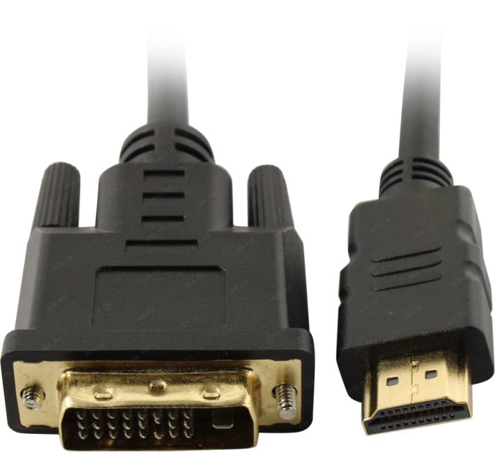 ExeGate <EX-CC-HDMIM-DVI2M-5.0> Кабель HDMI to DVI-D (19M -  25M) 5м <EX294674RUS>