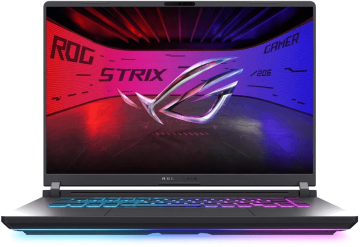 Ноутбук ASUS ROG Strix G16 G615LW-S5082, 16" (2560x1600) IPS 240 Гц/Intel Core Ultra 9 275HX/32 ГБ DDR5/1024 ГБ SSD/NVIDIA GeForce RTX 5080 для ноутбуков (16 Гб)/Без системы, Серый (90NR0LG1-M00350)