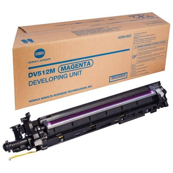 A2XN0ED Блок проявки Konica-Minolta  bizhub  C224/C284/C364/C454/C554/C224e/C284e/C364e/C454e/C554e  красный DV-512M