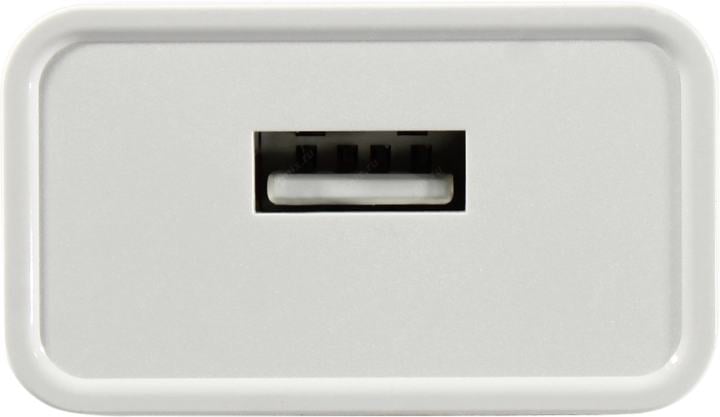 Hoco <C81A White> Зарядное устройство USB  (Вых. DC5V, USB)