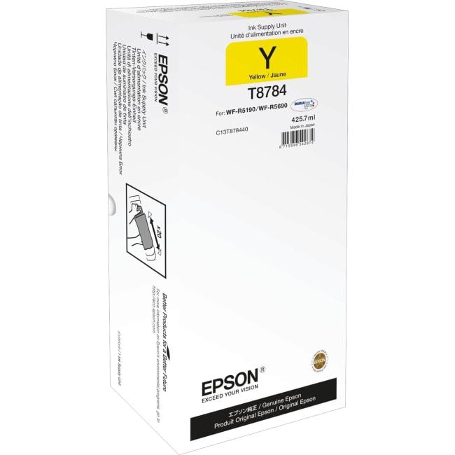 C13T878440 XXL Yellow (50 000 pages)  для Epson WF-R5190DTW/R5690DTWF