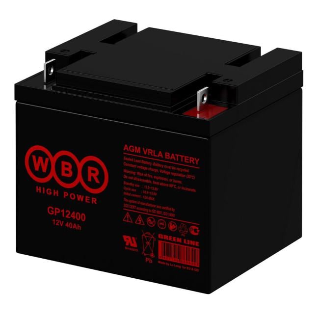Батарея для ИБП WBR GP12400 12В 40Ач
