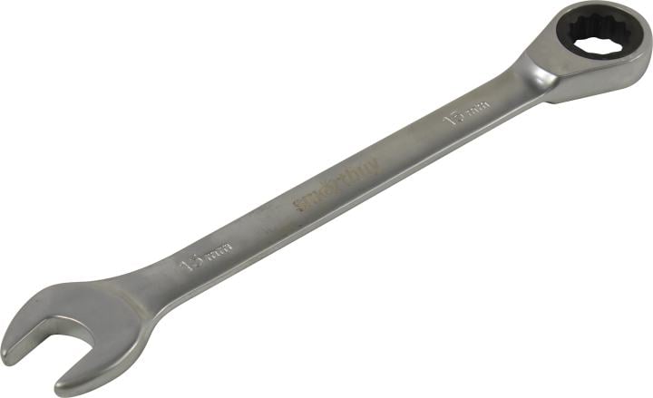 Smartbuy <SBT-RWS-15p1> Комбинированный гаечный  ключ трещоточный (15мм)
