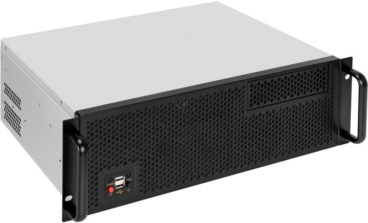 Exegate EX297865RUS Серверный корпус ExeGate Pro 3U300-03 <RM 19", высота 3U, глубина 300, БП 700PPH-SE 80 PLUS® Bronze, USB>