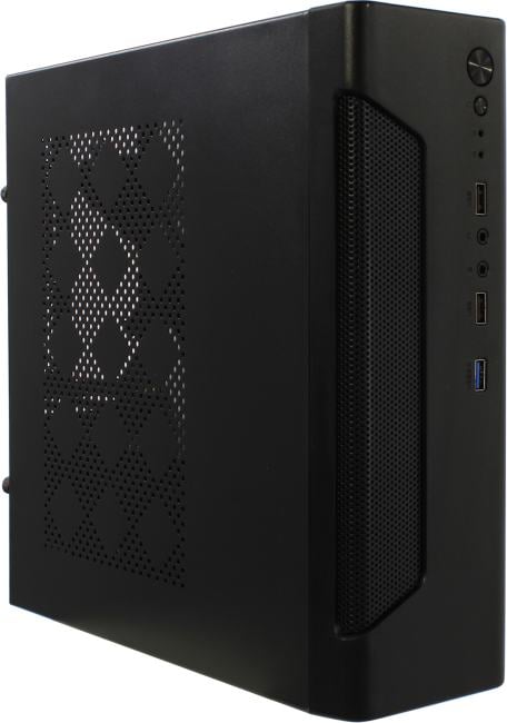 Desktop  ExeGate <FL-102> Black Mini-ITX 400W  (24+2x4+6/8пин)  <EX294021RUS>