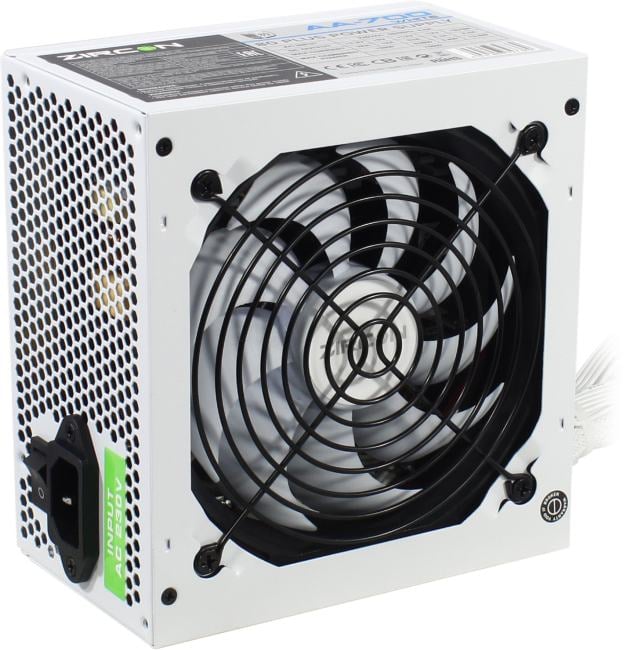 Блок питания ZIRCON <AA-700 White> 700W ATX (24+2х4+2x6/8пин)