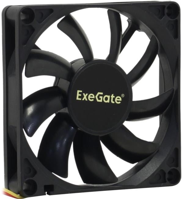 Exegate EX283374RUS Вентилятор ExeGate ExtraPower EP08015S3P, 80x80x15 мм, подшипник скольжения, 3pin, 2500RPM, 26dBA