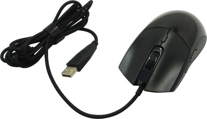 OKLICK Gaming Optical Mouse <714G> <Black>  (RTL)  USB  6btn+Roll <1620717>