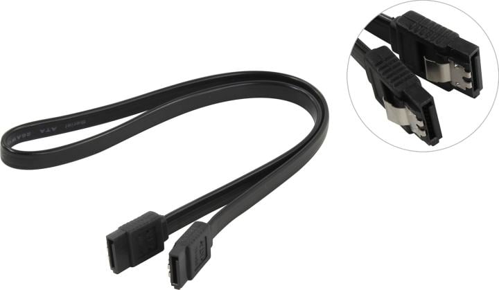 5bites SATA2-750S-BK Кабель SATA / V2.0 / 0.5M / BLACK
