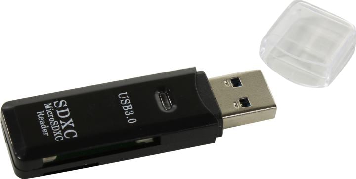 Smartbuy <SBR-750-B> USB3.0  SDXC/microSDXC Card Reader/Writer