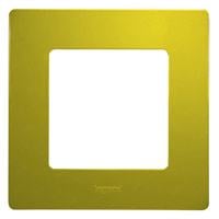 Legrand 672541 ETIKA Рамка 1 пост  зеленый папоротник (672541)