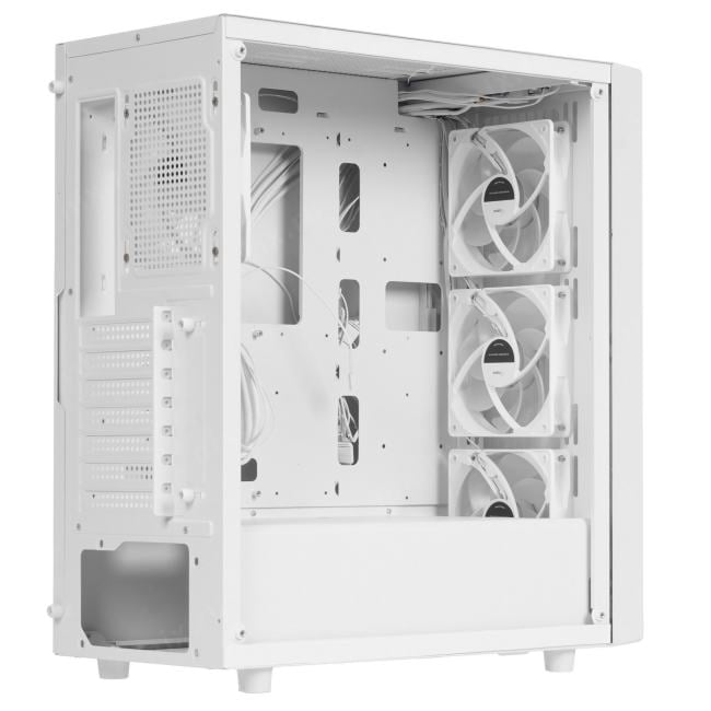 Корпус для ПК Ocypus - Gamma C70, mITX, mATX, ATX, 2х2.5", 2х3.5", 1xUSB2.0, 1xUSB3.0, Midi Tower, без БП, цвет белый, Gamma C70 WH