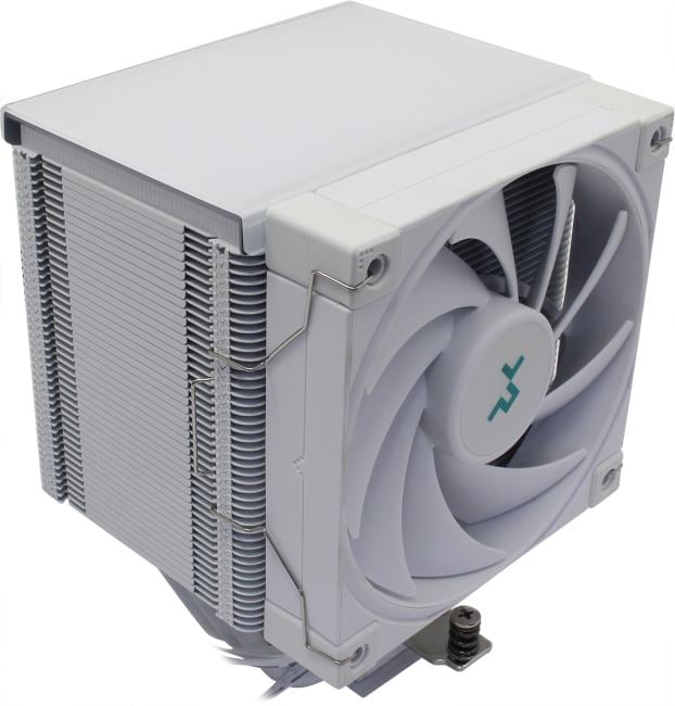Кулер для процессора DEEPCOOL AK500 DIGITAL WH белый, 120 мм, алюминий/медь, 1850 об/мин, 28 дБ, 4 pin, 240 Вт, 160 мм