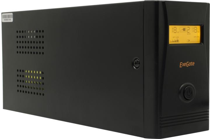UPS 800VA Exegate SpecialPro Smart <LLB-800> <EP285583RUS> LCD,  защита  телефонной  линии/RJ45, USB