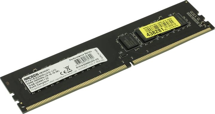 AMD <R7416G2400U2S-U(O)> DDR4 DIMM  16Gb <PC4-19200> CL16