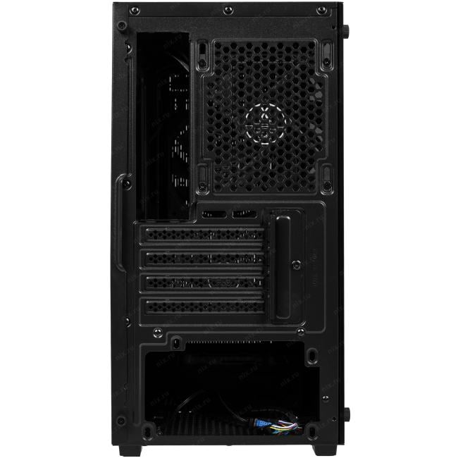 Компьютерный корпус XASTRA A307M 3BK Black mATX/Mesh/tempered glass/3x120мм PWM FC black fans/A307M-3FC12BK