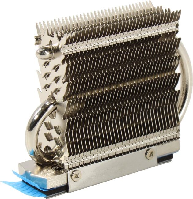 Thermalright <HR-09 2280 PRO> Радиатор для M.2 SSD 80  мм, Al+2 тепл.трубки