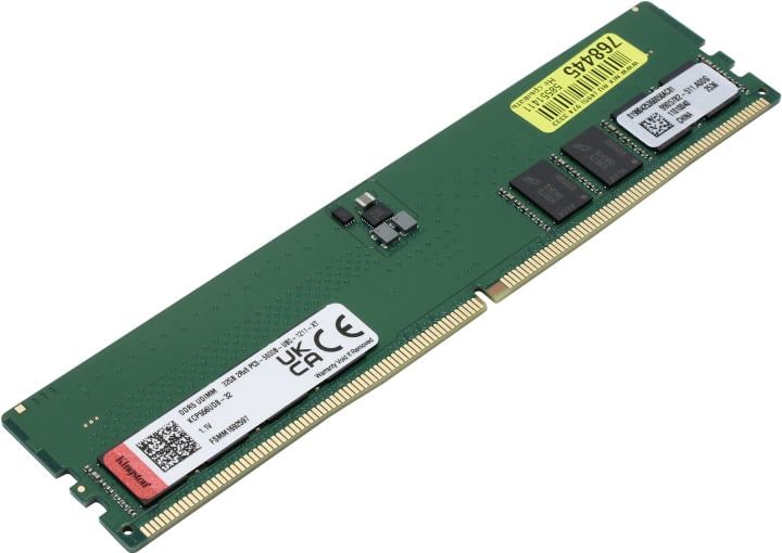 Оперативная память Kingston Branded DDR5  32GB  5600MT/s DIMM CL46 2RX8 1.1V 288-pin