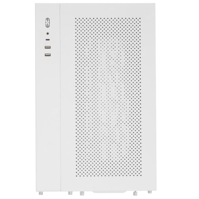 LAMP-CSM380 Корпус Lamptron Modified Lian Li O11 Double-Side Display PC  Case(Front&SideDisplayPanel,White)2 ЖК экр,бел