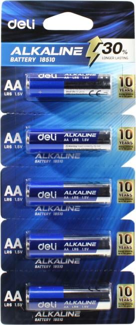 Deli <E18510-1шт>  Size  AA,  щелочной (alkaline)