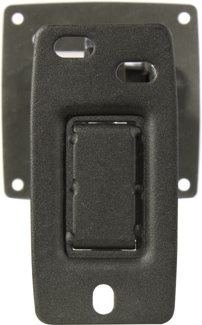 Kromax <OPTIMA-104 Black> наклонно-поворотный  кронштейн (VESA75-100, 25кг)