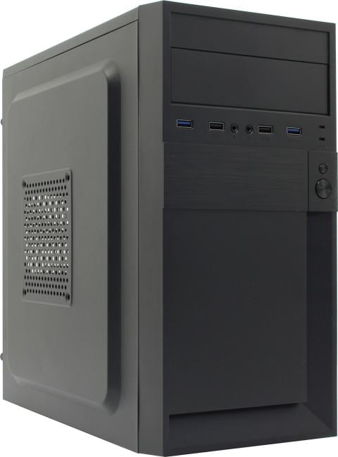 Minitower  Exegate <BAA-105U2-01>  Black  MicroATX  400W (24+4пин)<EX291146RUS>