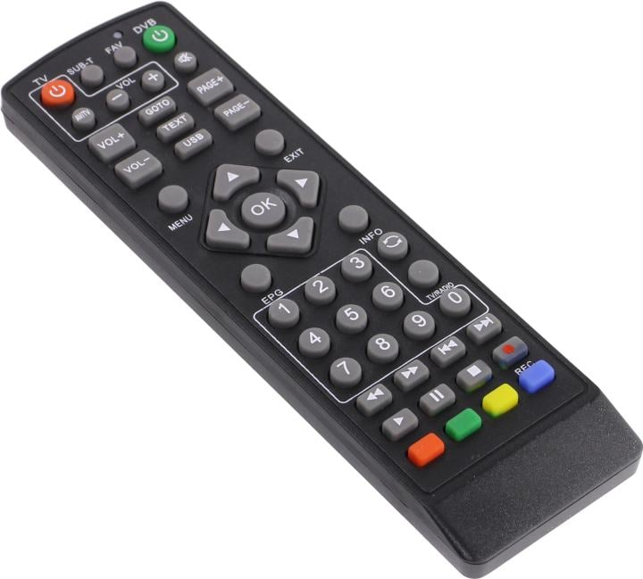 Rexant (38-0014) Пульт универсальный для приставки DVB-T2 с функцией управления телевизором