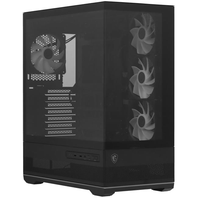 306-7G28R21-JA4 Корпус MSI MAG Pano 110R PZ черный без БП ATX 6x120mm 4x140mm 2xUSB3.0 audio  AirDuct bott PSU