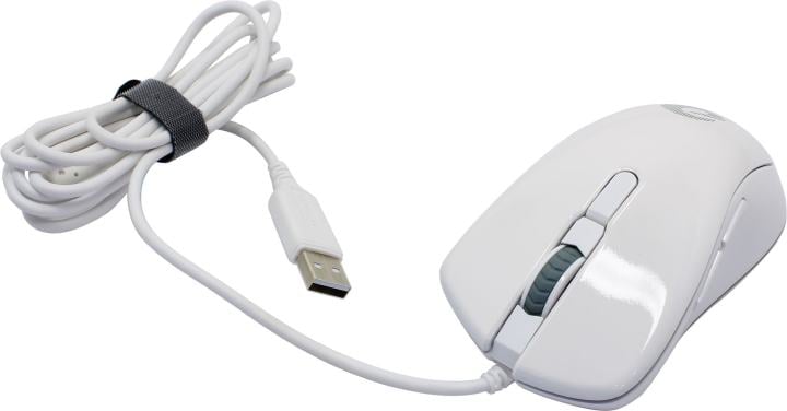 Мышь проводная Dareu EM908 белый, 10000 dpi, USB, кнопки - 6