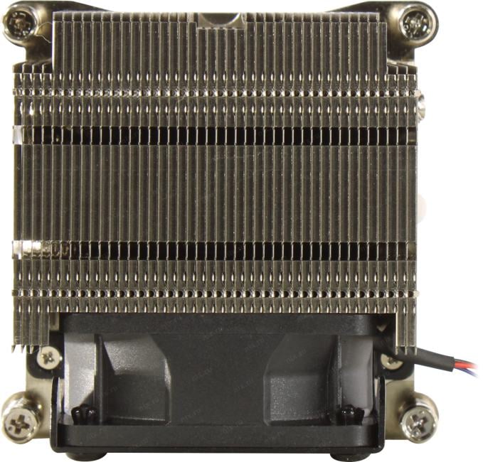 Exegate EX293443RUS Кулер ExeGate ESNK-P0048AP4.PWM.2U.2011.Cu (Al+Cu, 2U, 4 тепл. трубки, LGA2011/2066, TDP 135W, Fan 80mm, PWM, 2100-6800RPM, 2 ball bearing, 4pin, 52db, 345г, на винтах, с термопаст