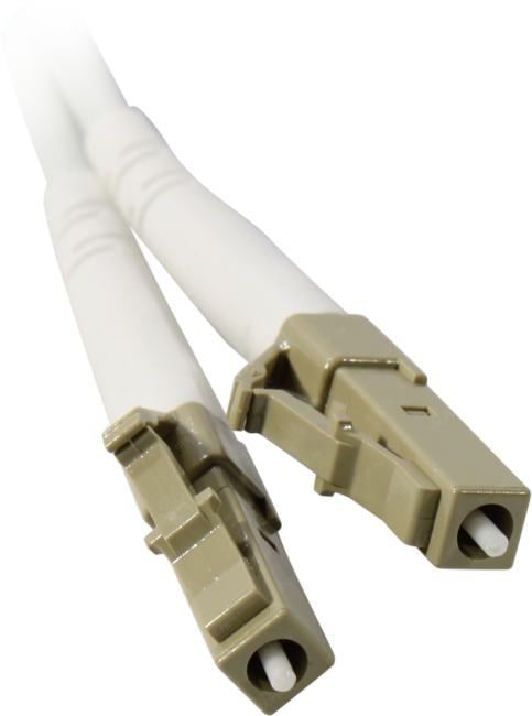 Патч-корд волоконно-оптический ExeGate FC-S-503-LC-LC-1M-LSZH (Шнур ВО MM 50/125 (OM3), LC/UPC-LC/UPC, Simplex, LSZH, 1м)