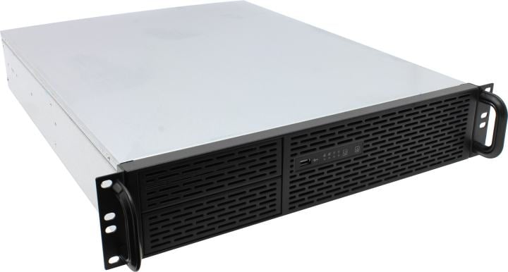 Server Case 2U  Exegate <Pro 2088> Black  ATX  600W  (24+2x4+6+6/8пин) <EX234955RUS>