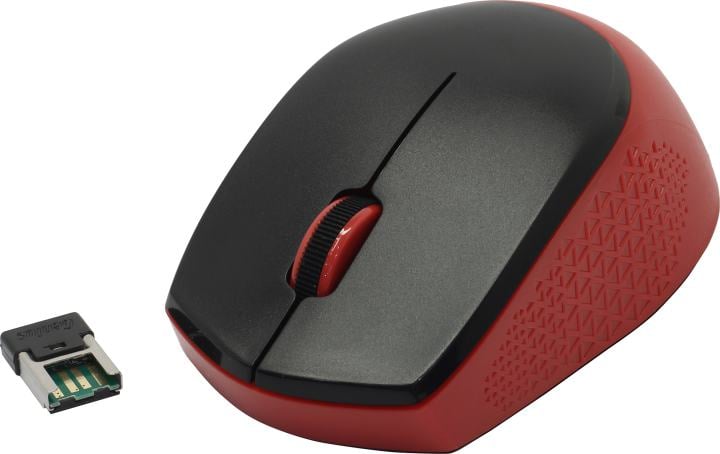 Genius Wireless Silent Mouse <NX-8000S Red> (RTL)  USB  3btn+Roll(31030025401)