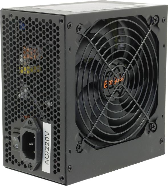 Exegate EX220360RUS Блок питания 700W Exegate 700NPXE(+PFC), black, 12cm fan, 24p+(4+4)p, 6/8p PCI-E, 4*SATA, 3*IDE, FDD