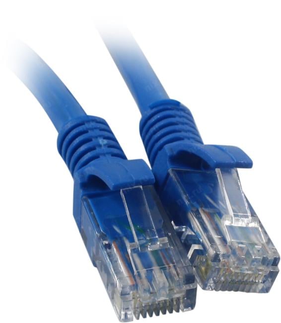 ExeGate <UTP-RJ45-RJ45-C6-1M-BL> Patch Cord UTP  кат.6,  1м,  синий <EX297190RUS>
