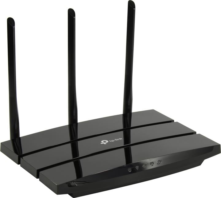 Archer A8 - Маршрутизатор, TP-Link, Archer A8, IEEE 802.11a/b/g/n/ac, 2,4 ГГц, 5 ГГц, 33 MU-MIMO, 1 гигабитный порт WAN, 4 гигабитных порта LAN, АС1900
