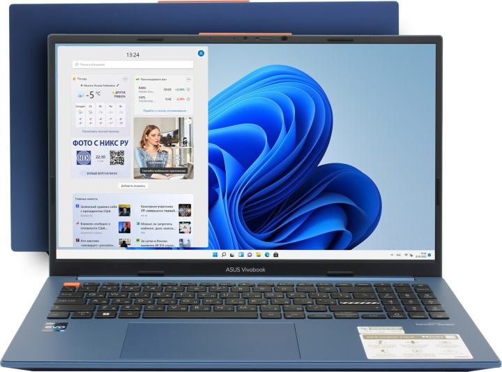 ASUS Vivobook K5504VA  <90NB0ZK1-M003Y0> i5 13500H/16/512SSD/WiFi/BT/Win11/15.6"