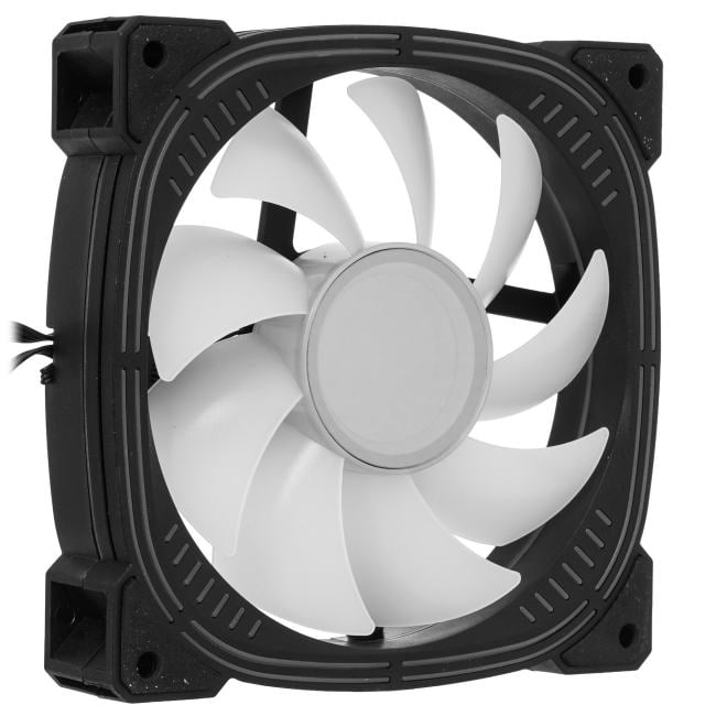 NULIGHT 12BK ARPW Вентилятор для корпуса Formula Nulight 12BK ARGB 120х120x25 черный 4-pin 25.34дБ () Ret