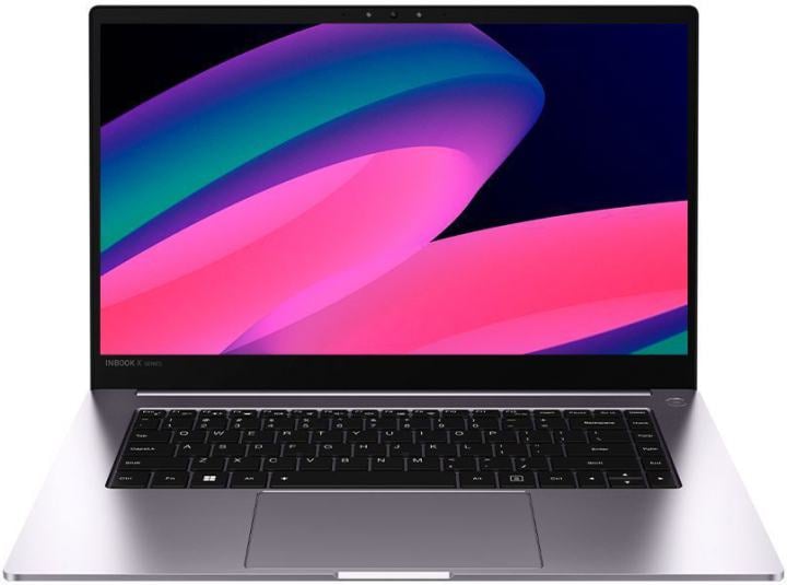 Ноутбук Infinix Inbook X3 PLUS_XL31 15.6"(1920x1080 IPS)/Intel Core i5 1235U(1.3Ghz)/8192Mb/512SSDGb/noDVD/Ext:Intel Iris Xe Graphics/BT/WiFi/50WHr/war 2y/1.6kg/Grey/DOS (71008301382)