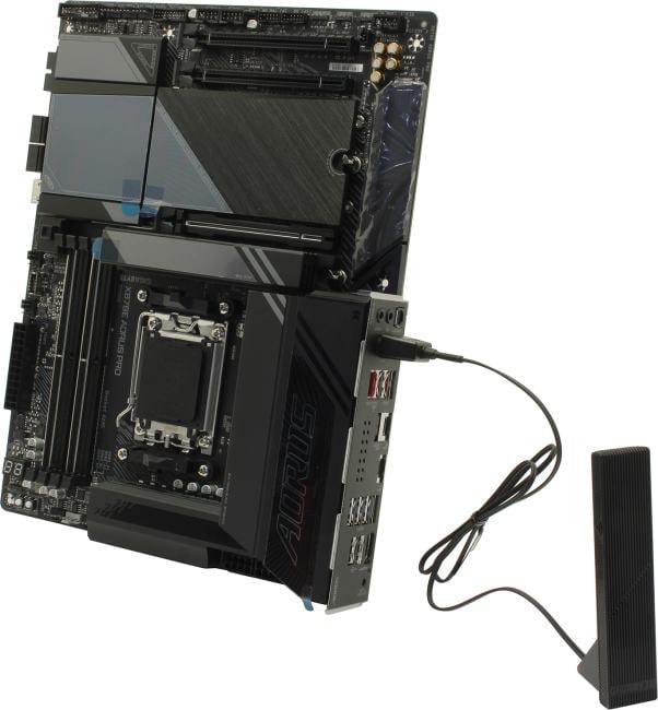 GIGABYTE X870E AORUS PRO X3D ICE (RTL) AM5 <X870E> 3xPCI-E HDMI 5GbLAN+WiFi+BT  SATA  RAID  ATX 4DDR5