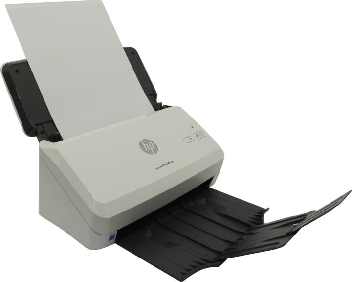 6FW07A - Сканер HP 6FW07A ScanJet Pro 3000 s4 (A4) 600x600 dpi 48 bit ADF (50 pages) 40/80 ppm USB 3.0 Duty cycle 4000 pages